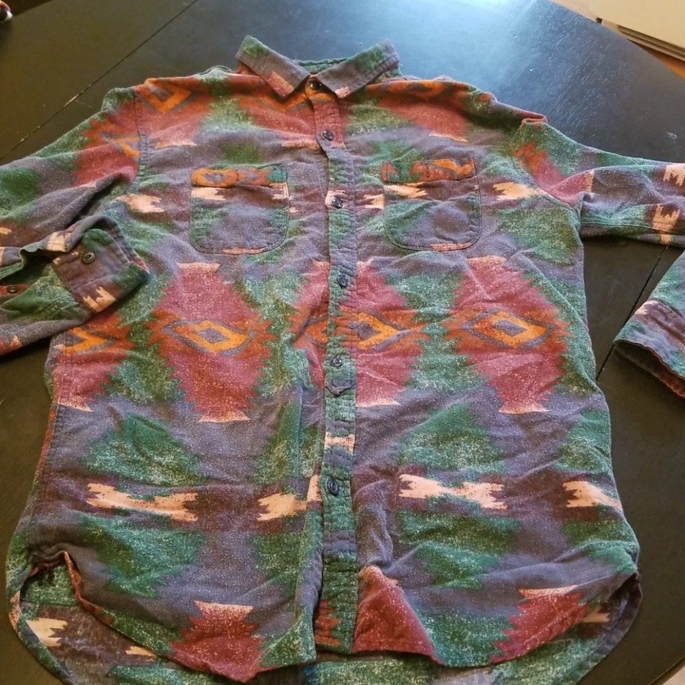 Button down flannel